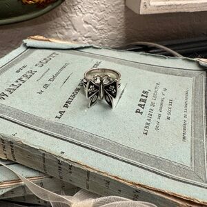 James Avery Mariposa Silver Ring